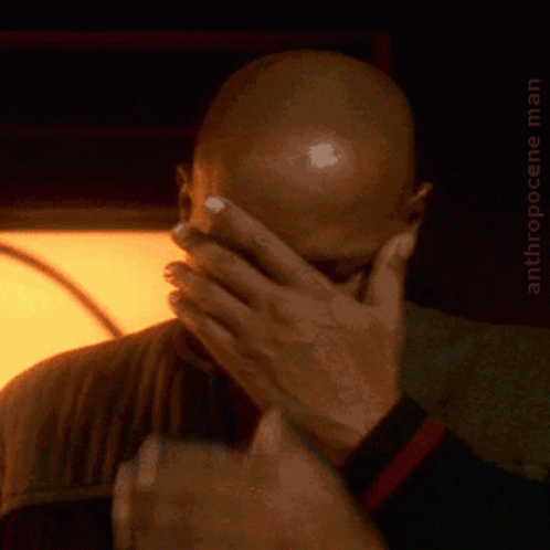 Infinite facepalm