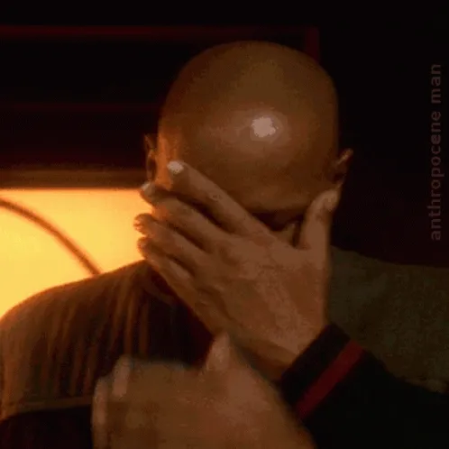 Infinite facepalm