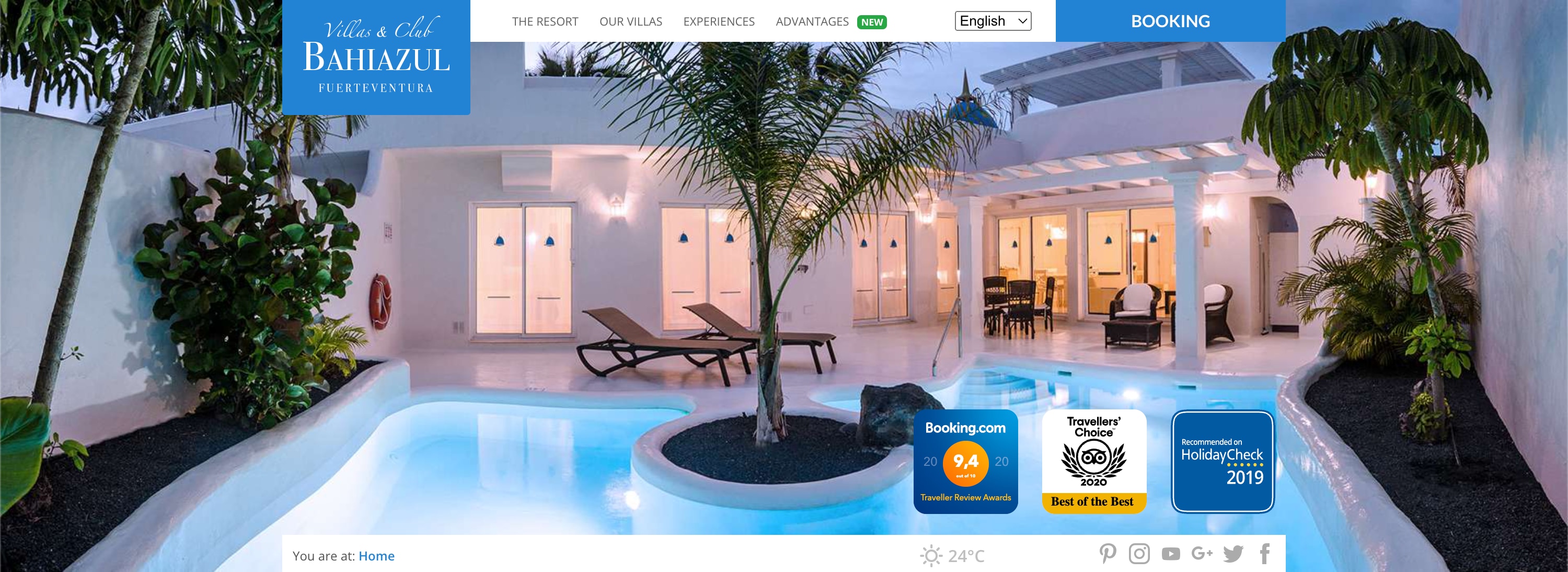 Bahiazul Website (v1)