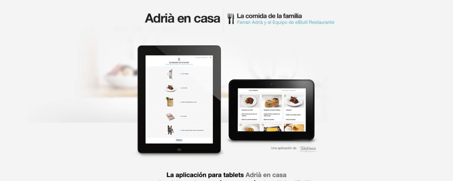 Adrià en casa