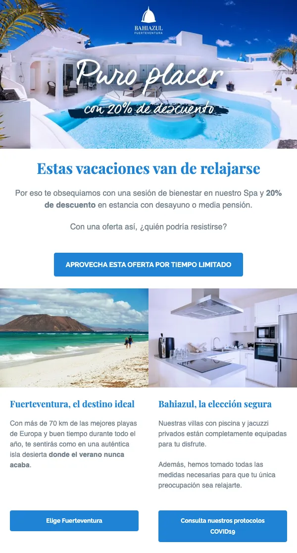 Test A/B – Versión modo claro con fotos de día