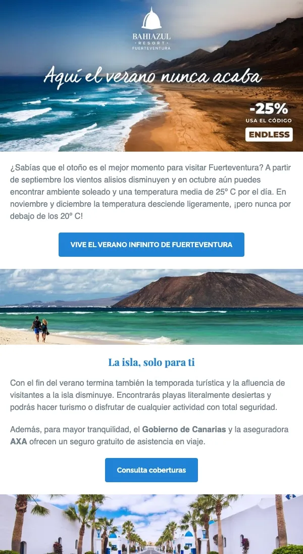 Nueva plantilla de email modular y reutilizable