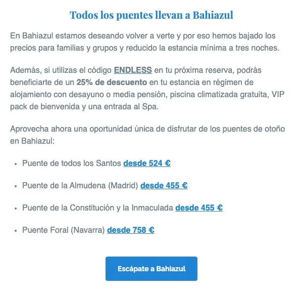Bloque de contenido dinámico visible solo para suscriptores geolocalizados en España